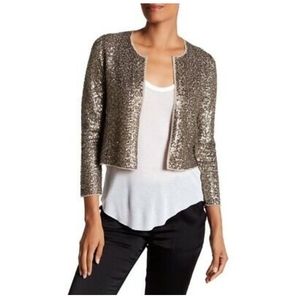 Zadig & Voltaire wool cashmere sequin cardigan